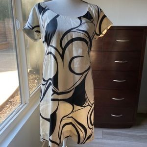 The Limited shiny silk dress S